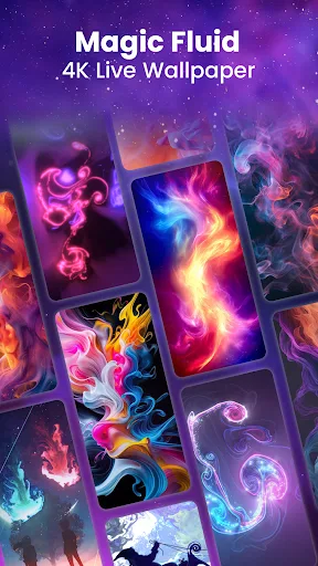 Fluid Magic: 3D Live Wallpaper screenshot 1
