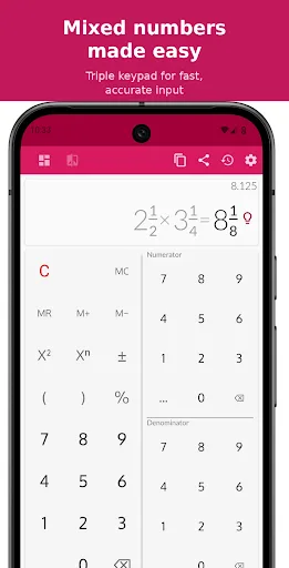 Fraction Calculator & Solver screenshot 3