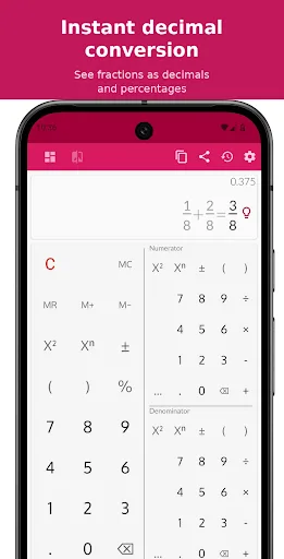 Fraction Calculator & Solver screenshot 4