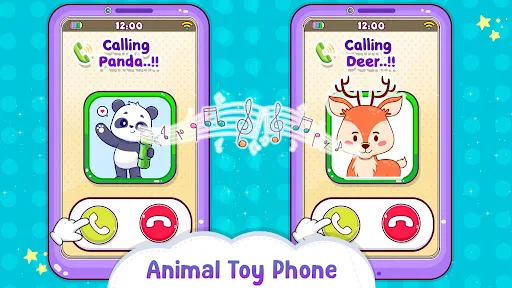 Musical Toy Phone Mobile Games screenshot 2