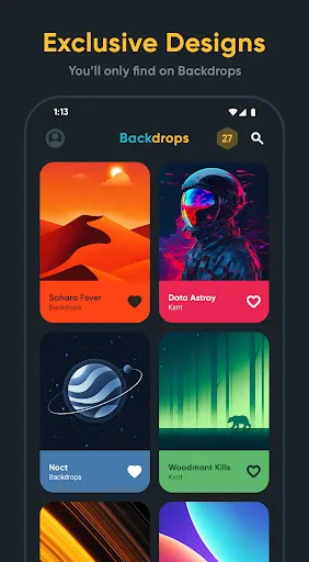 Backdrops - Wallpapers screenshot 2