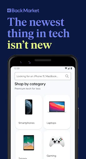 Back Market - Buy & Sell tech screenshot 1
