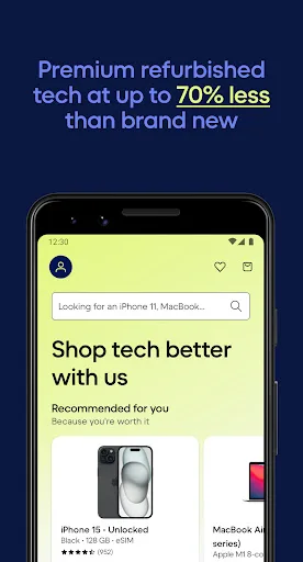 Back Market - Buy & Sell tech screenshot 2