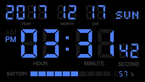 DIGITAL CLOCK SHG2 screenshot 1