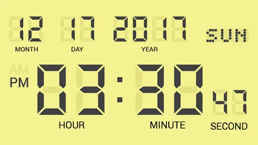 DIGITAL CLOCK SHG2 screenshot 5