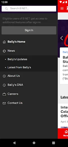 B NET by Bally’s screenshot 2