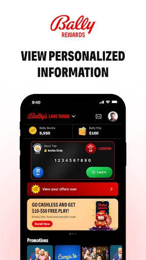 Bally Rewards screenshot 1