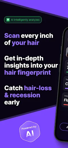 HairSnap Hair & Style Analysis screenshot 1
