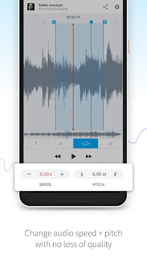 AudioStretch:Music Pitch Tool screenshot 4