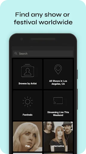 Bandsintown Concerts screenshot 4