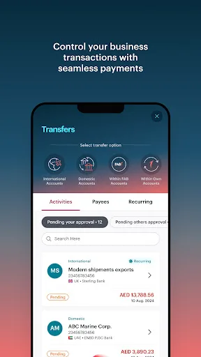 FAB Business screenshot 2