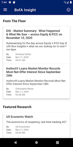 BofA Insight screenshot 3