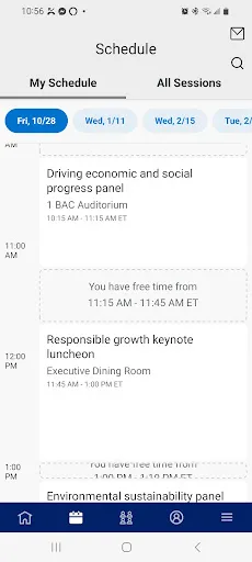 Bank of America Events screenshot 3