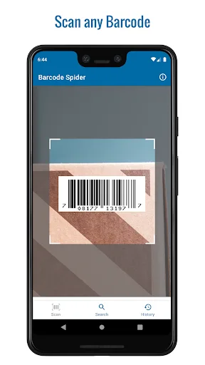 Barcode Spider: Scanner screenshot 1