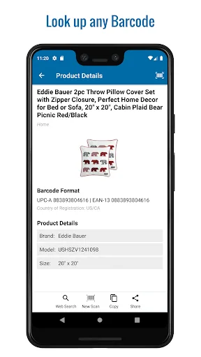 Barcode Spider: Scanner screenshot 2