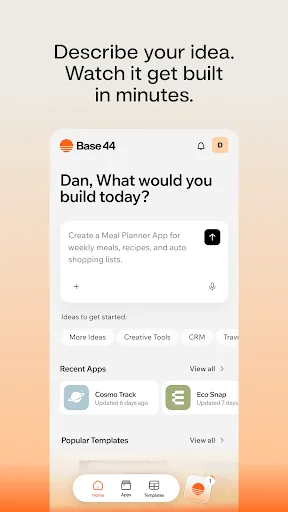Base44: Build Apps with AI screenshot 2