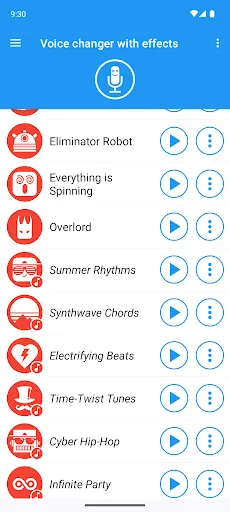 Voice changer with effects screenshot 4