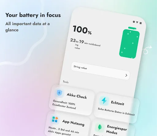Battery Manager: Health Stats screenshot 1