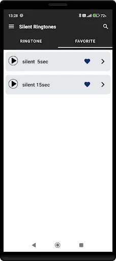 Silent Ringtones screenshot 3