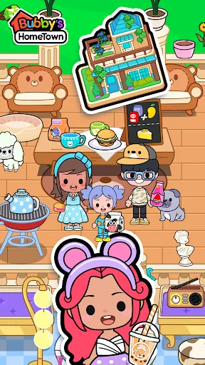 Bubby's Dollhouse Summer Town screenshot 4