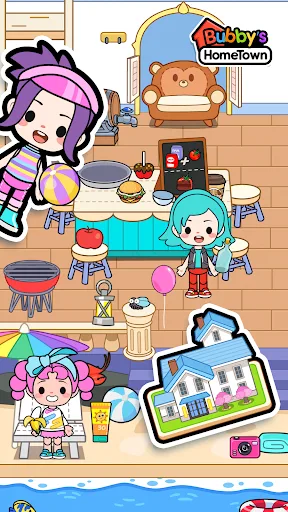 Bubby's Dollhouse Summer Town screenshot 5