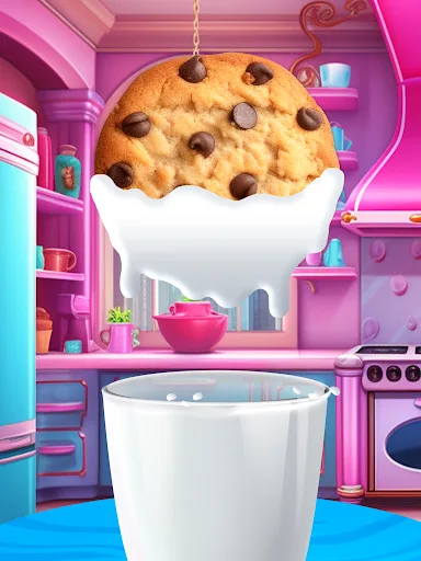 Cookies and Milk Cooking screenshot 2
