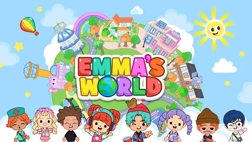 Emma's World - Town & Family screenshot 1