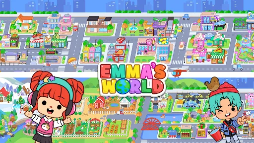 Emma's World - Town & Family screenshot 2