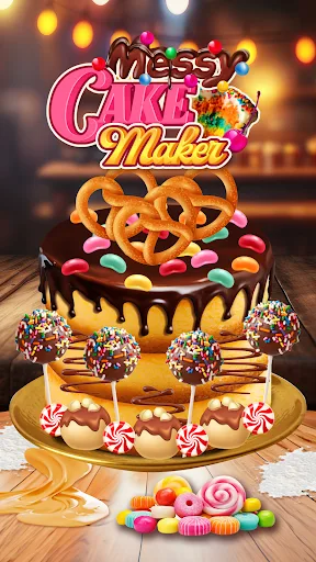 Messy Cake Maker Cooking Games screenshot 4