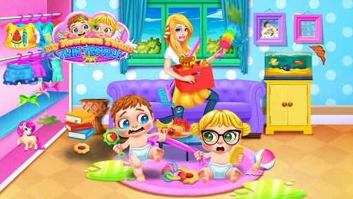 My Newborn Baby Twins Care screenshot 1