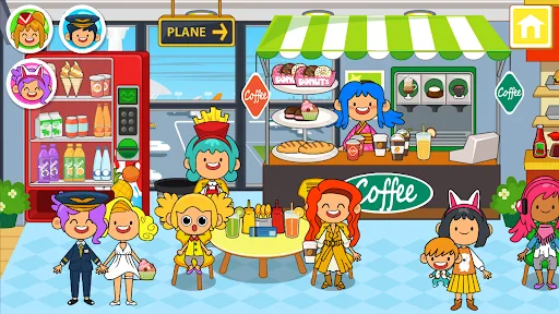 My Pretend Airport Travel Town screenshot 2