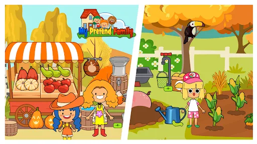 My Pretend Home & Family Town screenshot 4