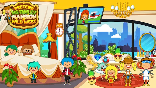 My Pretend Family Mansion screenshot 4