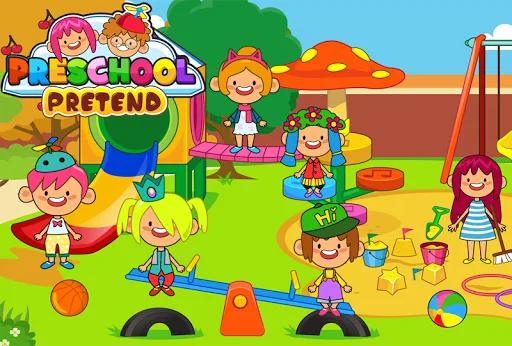 Pretend Preschool Kids Games screenshot 2