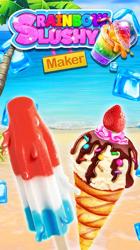 Rainbow Frozen Slushy Truck screenshot 2