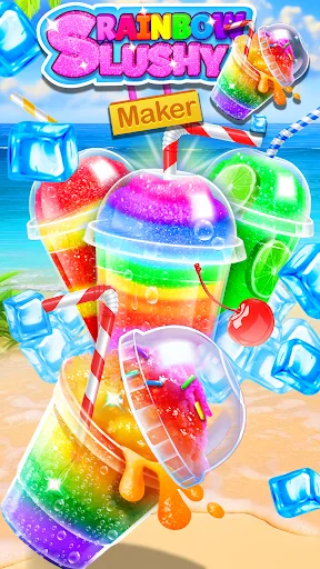Rainbow Frozen Slushy Truck screenshot 3