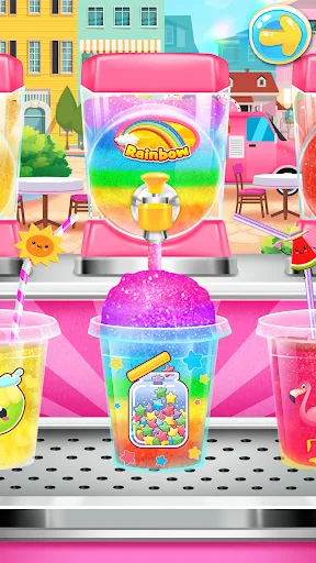 Rainbow Frozen Slushy Truck screenshot 4
