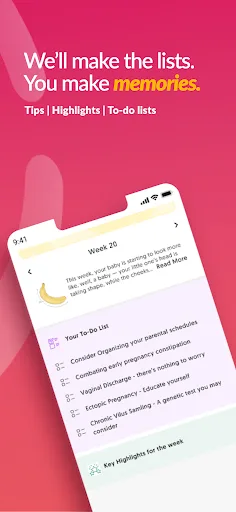 Pregnancy & Parenting App screenshot 2