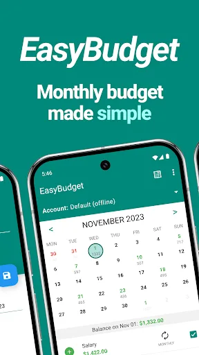 EasyBudget - Budget planning screenshot 1