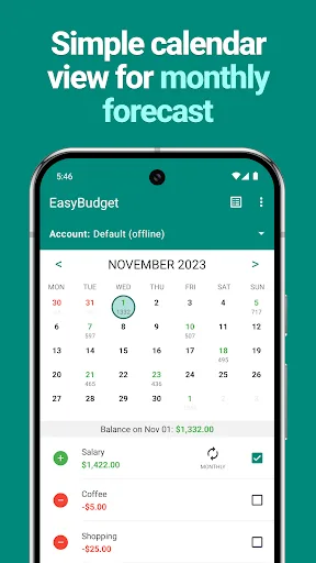 EasyBudget - Budget planning screenshot 3
