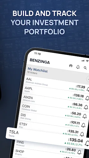 Benzinga Financial News & Data screenshot 5