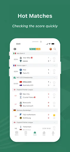 Scoremer - Soccer Live Score screenshot 2