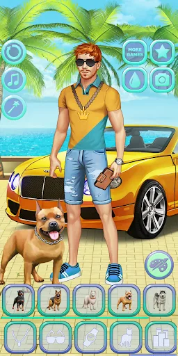 Boyfriend Games: Dress up Boys screenshot 2