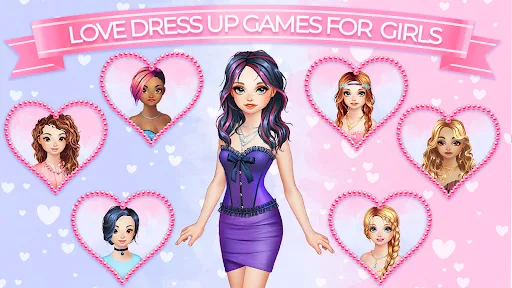Love Dress Up Games for Girls screenshot 5