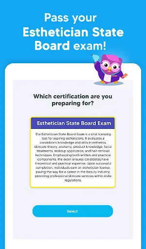 Esthetician Exam Prep Test screenshot 1