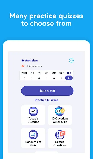 Esthetician Exam Prep Test screenshot 5