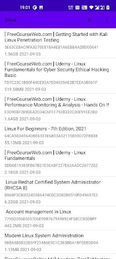 Torrent-Search screenshot 1