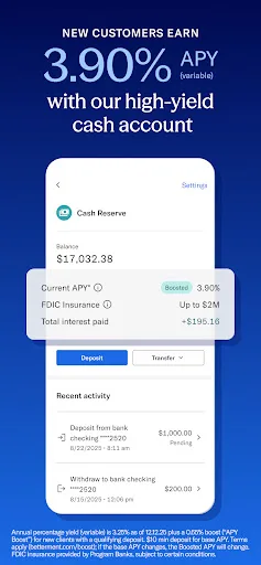 Betterment Invest & Save Money screenshot 4