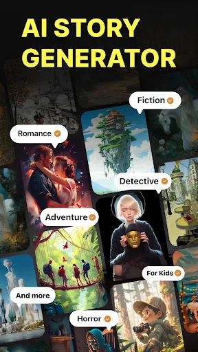 AI Story Generator Novel Maker screenshot 1