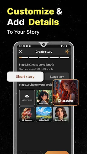 AI Story Generator Novel Maker screenshot 4